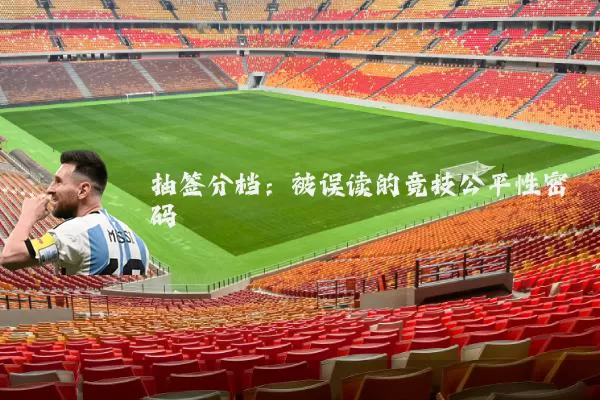 抽签分档:被误读的竞技公平性密码